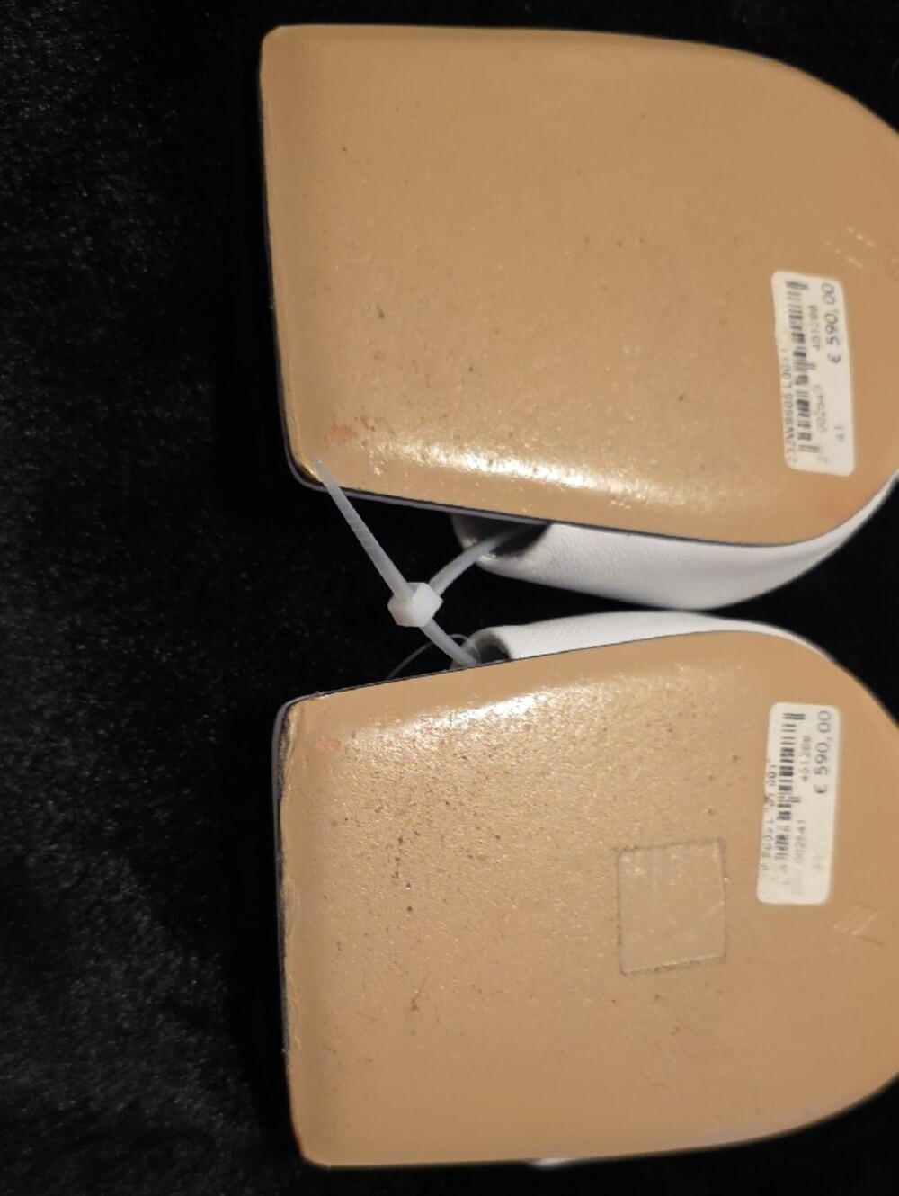 The Attico White Slide Mules - Picture 16 of 17
